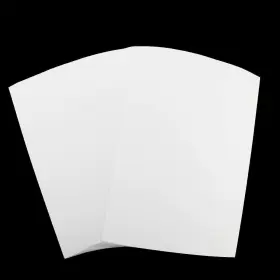 -6515 744110826296 100-piece Set Of 12 X 8 Inch White 100% Rag Cotton Cold Press Watercolor Paper