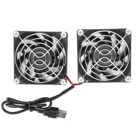 214bi8gwotz3s844 214 Router Fan Cooler 5v Quiet Usb Heat Dissipation Dual Cooling For