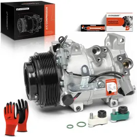 98363 A-premium Air Conditioner Ac Compressor With Clutch Compatible Toyota Av
