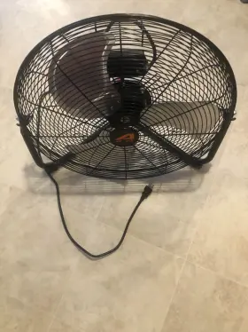 4813 Aain A010 20 Inch High Velocity Industrial Wall Fan Cfm