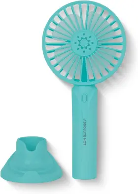 Apbf09 Absolute New York Standing Beauty Fan Blue