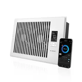 Ac-rbf6-w Ac Infinity Airtap T6 White Register Booster Fan For 6 Inch X 10 Holes Improves H