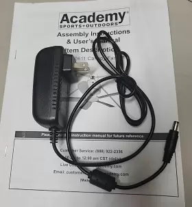170611 Academy 17611 Sports Outdoors Canopy Breeze Fan Parts Only Power Supply #3