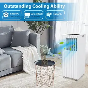 8000btus Acekool 198723112558 Portable Air Conditioner 3 In 1 Ac Unit Cools Up T #2