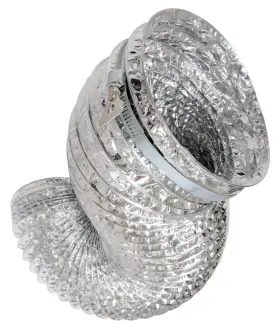 Acdc625p Active Air Premium Ducting 6 Inch X 25ft Silver