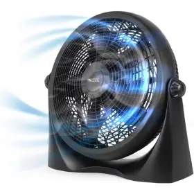 Adrinfly 313032683616 16 Inch 3 Fan Speeds Floor Black