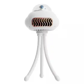 Adrinfly 313055312326 Mini Portable Handheld Leaves Micro-usb Powered 4 Inch 3 Fan Speeds Desk In W