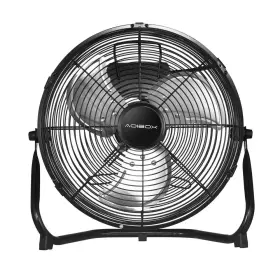 Adrinfly 313093070059 20 Inch 3-speed High-velocity Industrial Heavy-duty Metal Floor Fan In Black With