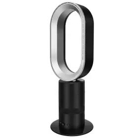 Adrinfly 726084836648 Stylish And Modern 16 Inch 10 Fan Speeds Bladeless Tower In Black Remote Cont