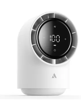 Acustb02be Aecooly Chic 01 Lite High-speed Table Fan 100 Speeds Led Display 4000mah White