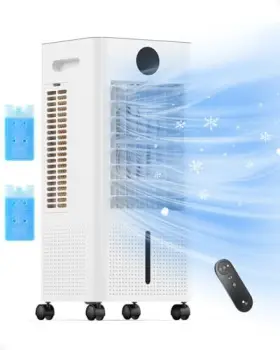 Aerozy 762765233184 Evaporative Air Swamp Cooler 22-inch Oscillating Fans That Blow Cold