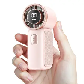 Ageyou 712490463608 Portable Handheld Mini Fan 6 Gear Wind Hand Small Travel Personal Held Fans
