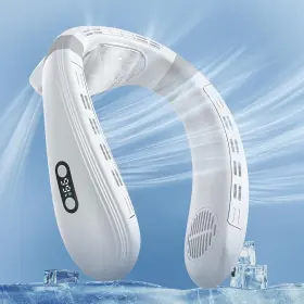Af-1a Agihoss Neck Air Conditioner Fans That Blow Cold Cooling Device Wearable Fan 5200ma
