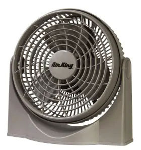 9530 Air King 094700484352 9-inch 3-speed High Performance Pivot Fan Gray
