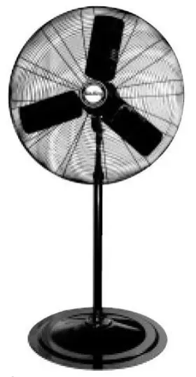 7400 Air King 9135 30 Inch Cfm 3-speed Industrial Grade Oscillating
