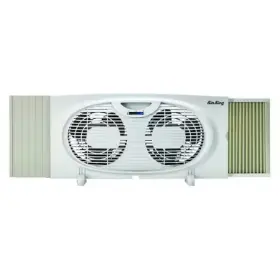 9137 Air King 7 Inch Blade Dia Window And Table Fan 2 Speeds 120vac Snap On Feet