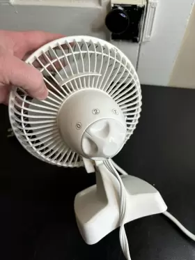 9146g Air King 9146 6 Inch Table And Floor Fan Non-oscillating 2 Speeds 120vac Tilting #2