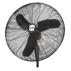 99538 Air King 7450 Cfm 30 Inch Quiet Wall Mount Fan - Black