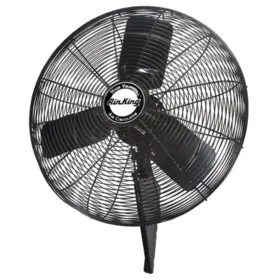 99539 Air King 24 Inch Quiet Wall Mount Fan - Black