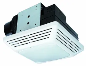 Bfql50 Air King 50 Cfm 0.8 Sone Ceiling Mounted Led Light Snap-in - White