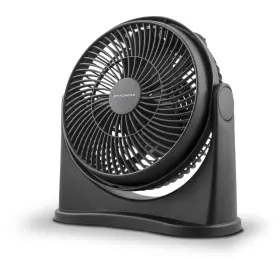 15655 Air Monster High Velocity 3 Speed 8 Inch Adjustable Tilt Mini Personal Desk Fan Wit