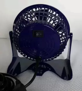 15719 Air Monster 4 Inch Personal Circulator Fan In Blue Model #3