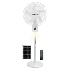 Fsa-18 Airbro 18- Inch 9-speed Indoor/outdoor Rechargeable Floor Standing Fan Wit