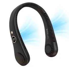 Bz-f101a Airelux Cooling Neck Fan 5-speed Usb Rechargeable Bladeless Hands-free Portable Lig