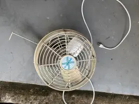 20110 Airflow 12 Inch High-velocity Green-tek Basket Fan - Variable Speed 2500 Cfm
