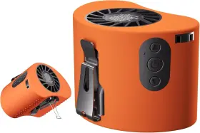 B0c6k32ch1 Airflow 2024 Upgrade 10000mah Waist Fan 12000rpm Strong Rechargeable Clip Belt