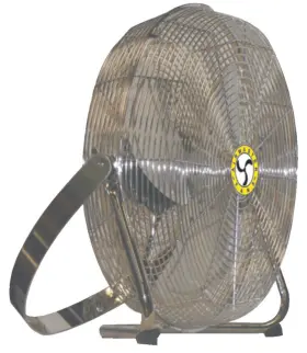 I-18tels Airmaster Fan - 18 High Vel Low Stand Pivot Fan/yoke Mt Te Moto Each