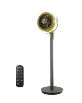 Airmate Fb20187r Standing Fan For Bedroom 60 /90 /120 Oscillating With Light Di