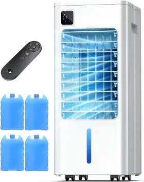 1-12h Airthryl 724087325107 Portable Air Conditioners Evaporative Cooler Quiet Operation Tim