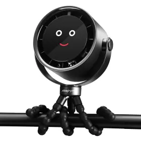 A222 Akejrym Stroller Fan Portable Personal For Travel Air Turbo Tech And Digital Displa