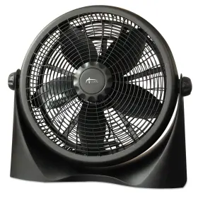 B015vpzkui Alera 16 Inch Super-circulation 3-speed Tilt Fan Black - Powerful Airflow