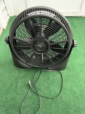 Alefan163 Alera Fan163 16 Inch Super-circulation 3-speed Tilt Fan Plastic Black