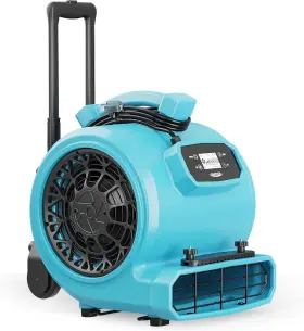 Ge4000hcw Alorair Aloriar 4000 Cfm Air Mover Blower Fan 18 Timer Handle Wheelkit Digital Control
