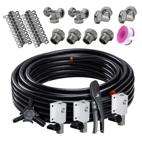 Altivox 704090946292 3/4 Inch Compressed Air Line Kit For Piping System