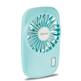 Aluan 766330081903 Handheld Mini Fan Powerful Small Personal Portable Speed Adjustable Usb Recha