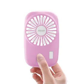 8541622601 Aluan Handheld Mini Fan Powerful Small Personal Portable Speed Adjustable Usb Recha