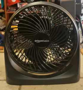 Amazonbasics 313048637658 Amazon Basics 11-inch Air Circulator Fan With 90-degree Tilt Head And 3 Speed