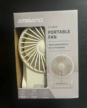 Ambiano 061461170721 3.5 Inch Portable Fan