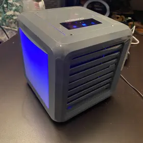 Gd162535c01 Ambiano Portable Air Cooler Fan Mini Conditioner Usbc Desk Led Light