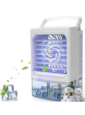 Ankuwa 093337510373 Portable Air Conditioners 900ml Evaporative Cooler With 3 Speeds