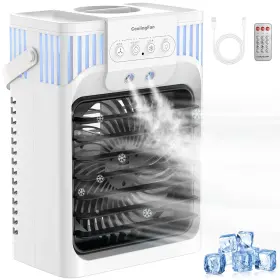 Anliclix 797606463673 Portable Air Conditioners With Remote For Bedroom 4in1 Personal Evaporative
