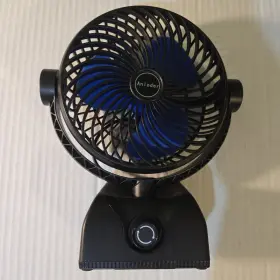 Zls-f11d Anloder Usb Mini Desk Fan Portable Rechargeable Adjustable Air Cooler Quiet Cooling