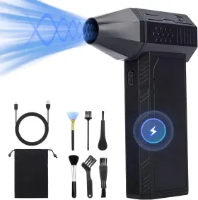 Anymotor 711181374964 Turbo Fan For Car Portable Handheld Blower 130000 Rpm High-speed Air Duster Fo