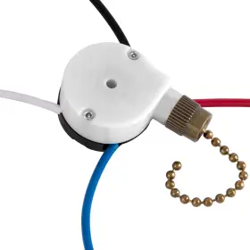 Ze-208s Aoprofree Ceiling Fan Switch 3 Speed 4 Wire Replace Accessories Compatible With Bronze