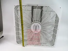 Ab-20 Appliance Inc. Box Fan 20 Inch With Remote Control Small Fans Home Window 3 Speed #3