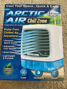 Arctic Air 735541219221 New Desktop Portable Cool Chill Zone Evaporative Cooler